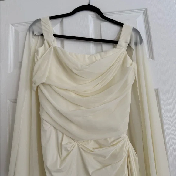 Deme by Gabriella Cynthia Dress Off White NEW with tag